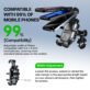 SUPPORT SMARTPHON ET GO PRO ANTIVEBRATION KWG-M26S-1 – Image 2