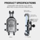 SUPPORT SMARTPHON ET GO PRO ANTIVEBRATION KWG-M26S-1 – Image 3