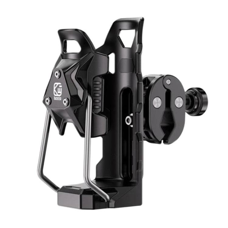 TBD0606728201 Porte-bouteille adaptatif antidérapant Kewig SHJ-6 pour motos porte-gobelet antivol rotatif à 360° – Image 1