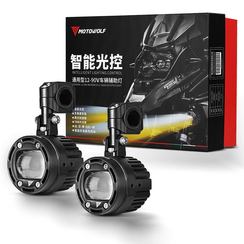 motowolf-mdl5006-led-headlights ANTIBRUILLARD MOTOWOLF MDL5006 Premium LED – Image 1