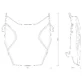 BMW R1300GS Motorcycle Headlight Guard Protector – Image 4