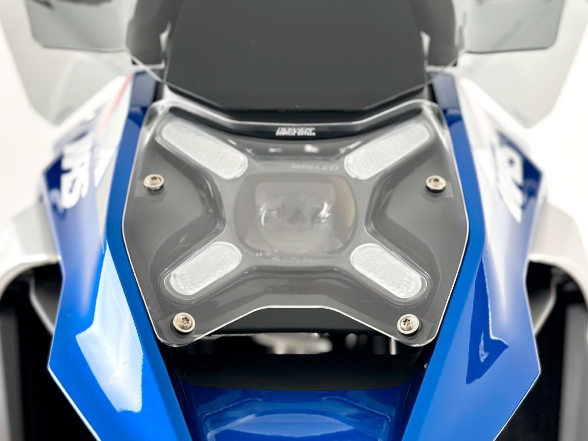 wrs-transparent-lighthouse-protection-lens-bmw-r-1300-gs-2023-2024 BMW R1300GS Motorcycle Headlight Guard Protector – Image 1